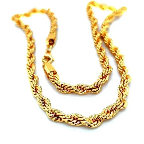 Thick Rope Necklace (n2) - Picture 2 of 5